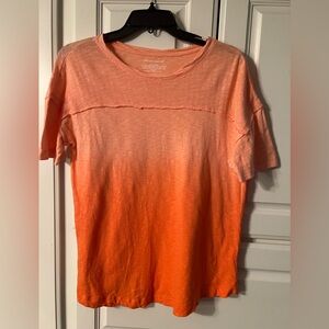 Westbound size small Coral to orange women’s top
